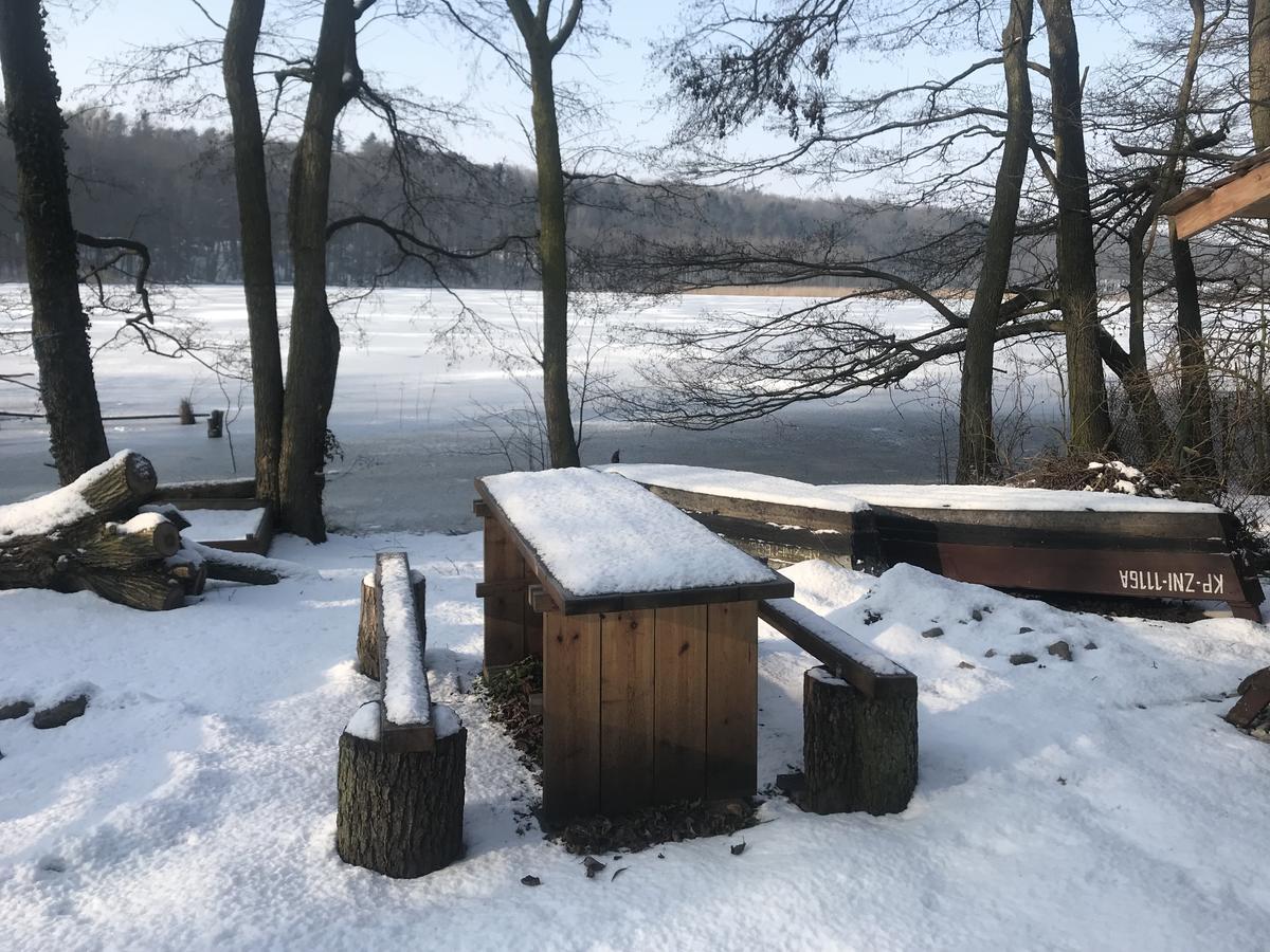 Dom Nad Jeziorem Gwiazda Wójcin エクステリア 写真